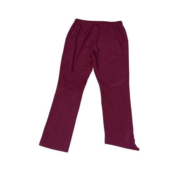 Stat Medical Wear Burgundy Scrub Pants L 96% Polyester/4% Spandex - Picture 5 of 7